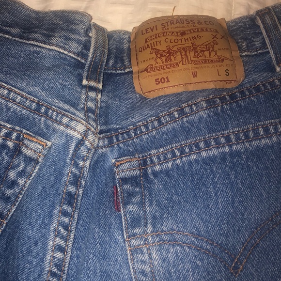 Levi's Denim - Levi’s 501s!
